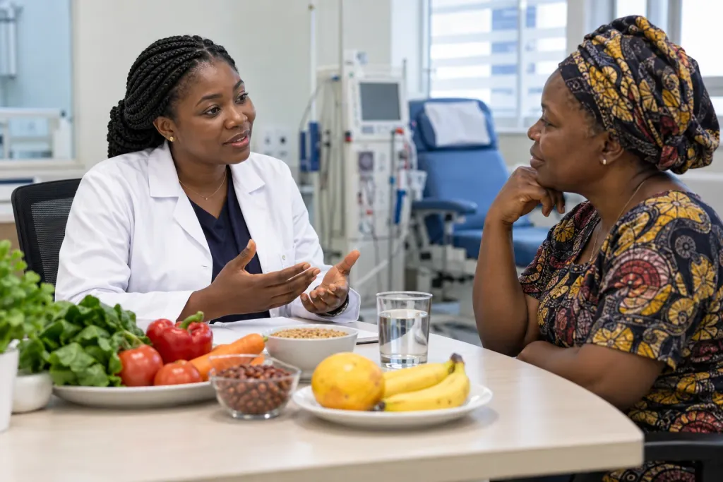 Eating well during haemodialysis: a safer way to think about food and fluids